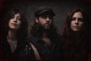 Three musicians portrait