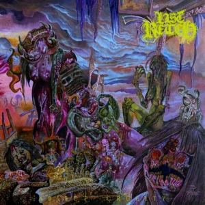 Last Retch death metal band album cover.