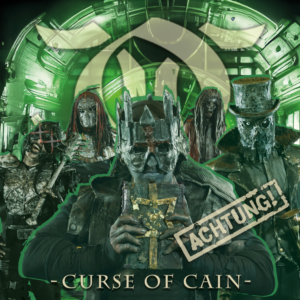Curse of Cain metal band members in costume.