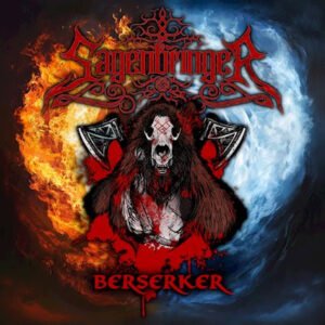 Sagenbringer metal band Berserker album cover.