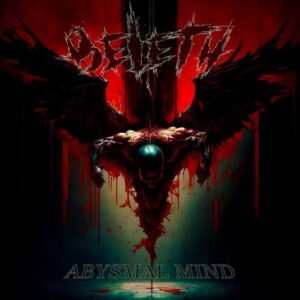 Beleth death metal band Abysmal Mind album cover.