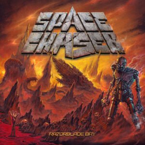 Space Chaser Razorblade Bay tour poster