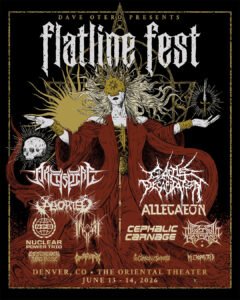 Flatline Fest 2026 poster