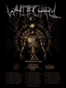 Whitechapel 20th Anniversary Tour poster