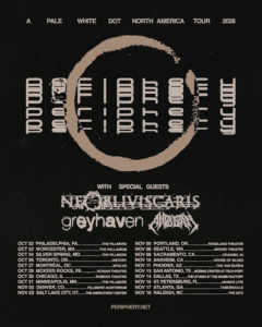 Periphery A Pale White Dot North America Tour 2026 poster