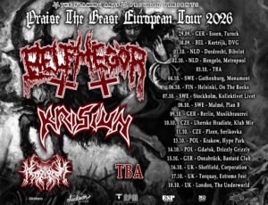 Praise The Beast European Tour poster